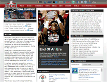 Tablet Screenshot of bcsfootball.org